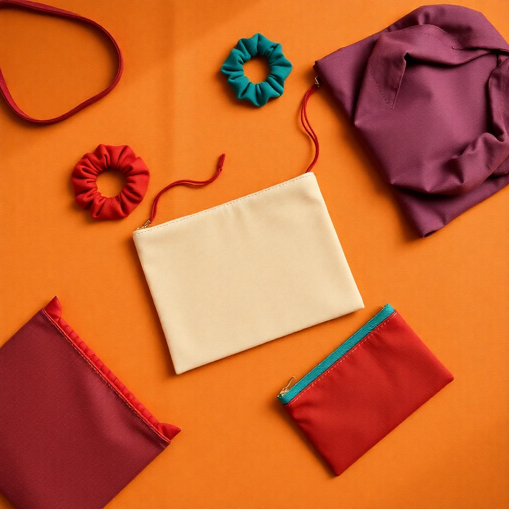 D's Creations workspace — handmade bags and accessories
